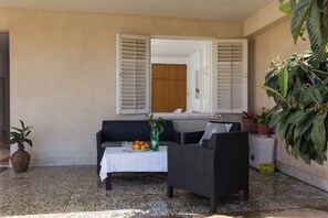 Double Room (Double Room with Terrace and Partial ) | Terrace/patio - Sunset Bay Room (Dubrovnik)