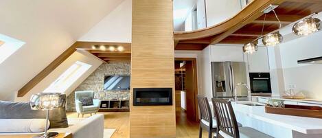 TV, books, offices