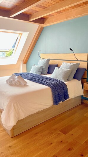 2 quartos, escrivaninha, ferros/tábuas de passar roupa, Wi-Fi