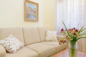 公寓 (Ploče Apartments - One Bedroom Apart) | 客廳