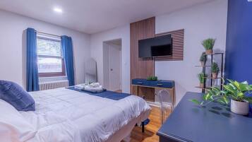 1 bedroom, desk, iron/ironing board, free WiFi