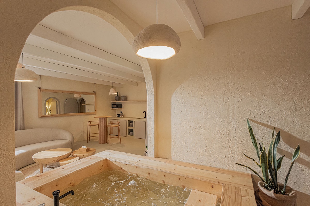 50-inch flat-screen TV with satellite channels, Netflix