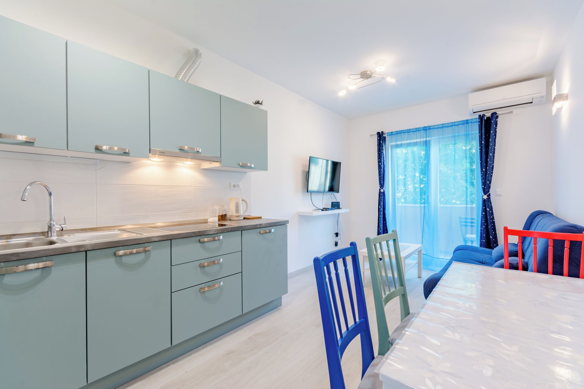 Lägenhet (Two Bedroom Apartment with Balcony (M) | Eget kök | Kylskåp