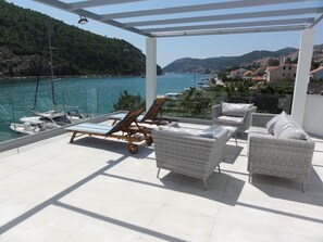 Villa (Five Bedroom Villa with Pool and Sea ) | Terrace/patio - Villa Riva (Dubrovnik)
