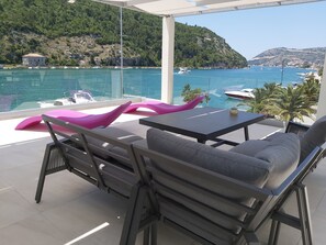 Villa (Five Bedroom Villa with Pool and Sea ) | Terrace/patio - Villa Riva (Dubrovnik)