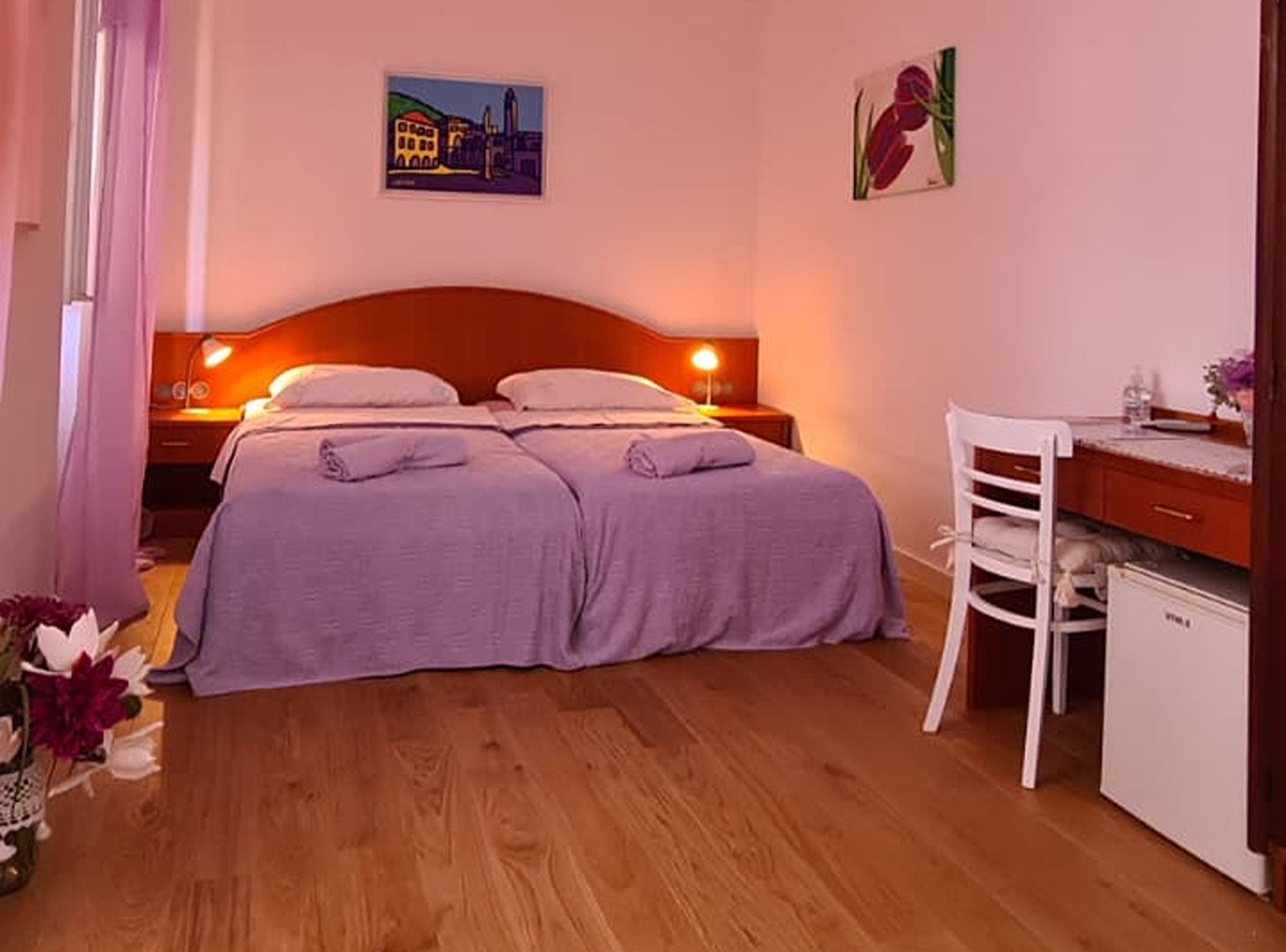 Twin Room (Double or Twin Room with External Pri) | 3 bedrooms, free WiFi