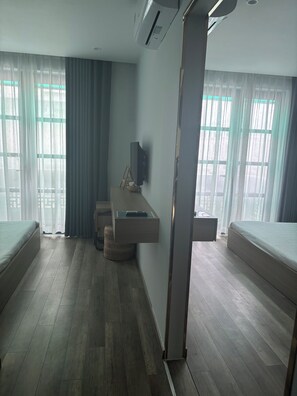 Family Double Room, Garden View | Blackout drapes, soundproofing, free WiFi - Green Inn Phu Quoc hotel (Phu Quoc)