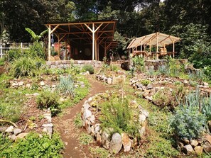 Property grounds - Extraordinary Lakeside House Overlooking Volcanos (Santiago Atitlán)