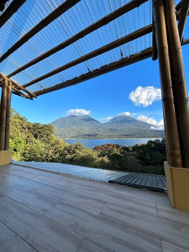 Extraordinary Lakeside House Overlooking Volcanos
