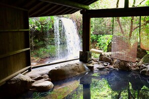Separate bathtub and shower, spring water bathtub, free toiletries - Seseragino oyado Tairoukan (Minamioguni)