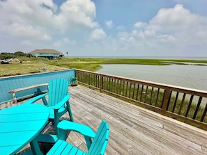 Outdoor dining - WATER VIEWS Jetty Joint 2 Pets 4xtra Fees (Port O'Connor)
