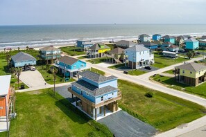 House, 4 Bedrooms | Exterior - Saved By The Shell 4 Bedroom Home by RedAwning (Port Bolivar)