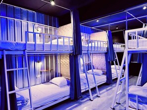 Signature Shared Dormitory | Hypo-allergenic bedding, in-room safe, individually decorated - The Lab Sleep Hostel (Chiang Rai)