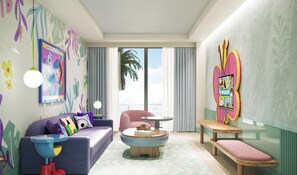 Themed Deluxe Room Connection | Minibar, in-room safe, laptop workspace, free WiFi - The Land of Legends Nickelodeon Hotels Antalya (Serik)