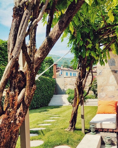 Green Oasis on Lake Iseo - House with Garden and Terrace 1 Minute from the Water