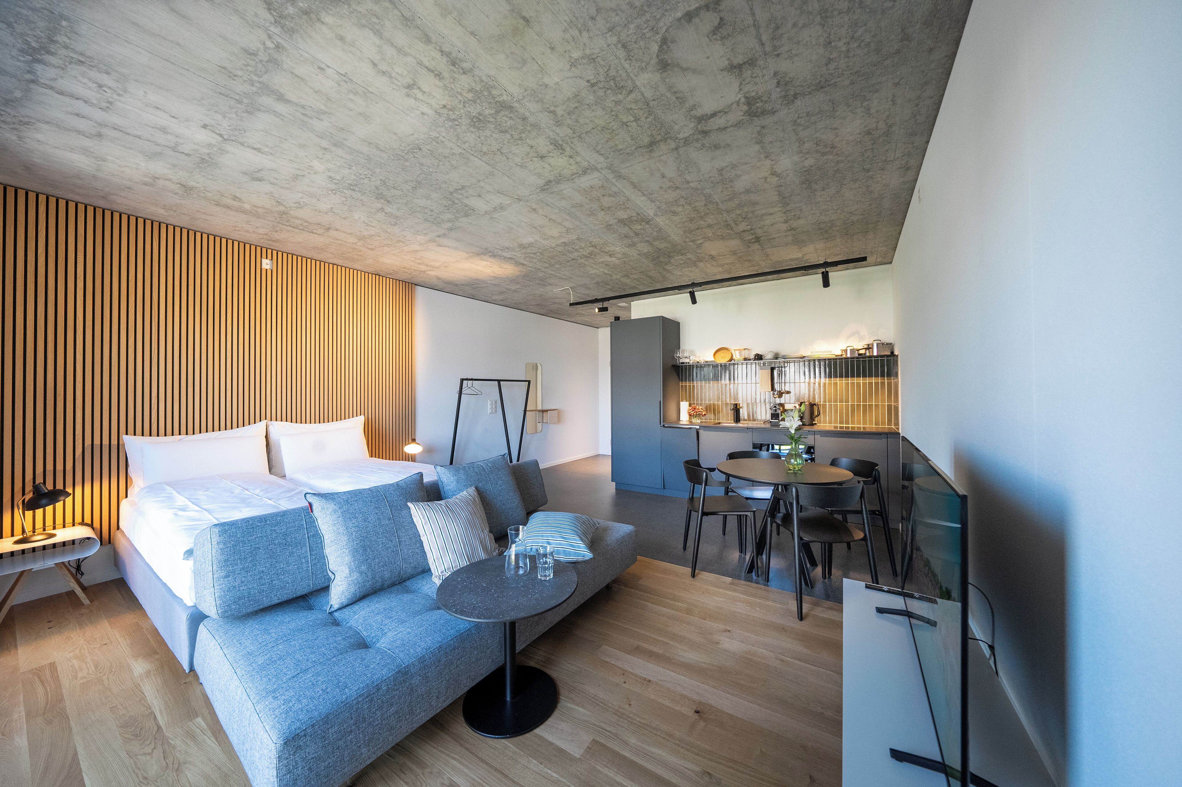 Apartment Large without Balcony | เครื่องนอนป้องกันสารก่อภูมิแพ้, ห้องพักตกแต่งอย่างมีเอกลักษณ์