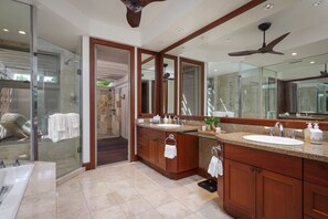 Hair dryer, towels - Elevated 3BR Ka 'Ulu Villa (109A) at Hualalai – Modern Design & Ocean Views (Kailua Kona)