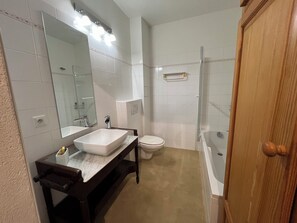 Towels, soap, toilet paper
