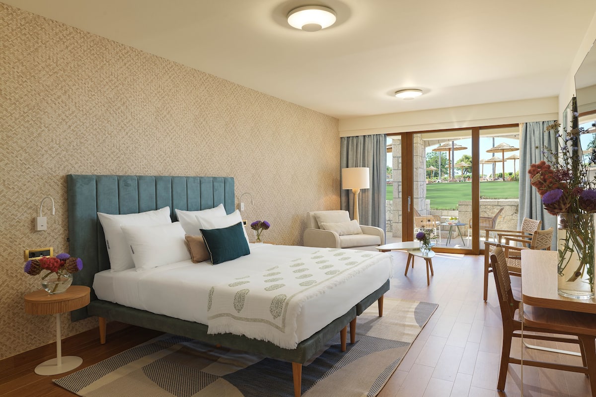 Suite exĂ©cutive | 1 chambre, coffre-fort, bureau, rideaux dâobscurcissement