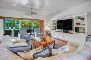 Smart TV - NEW LISTING - Nani Hale, 4 bed, AC, pool & jacuzzi (Koloa)
