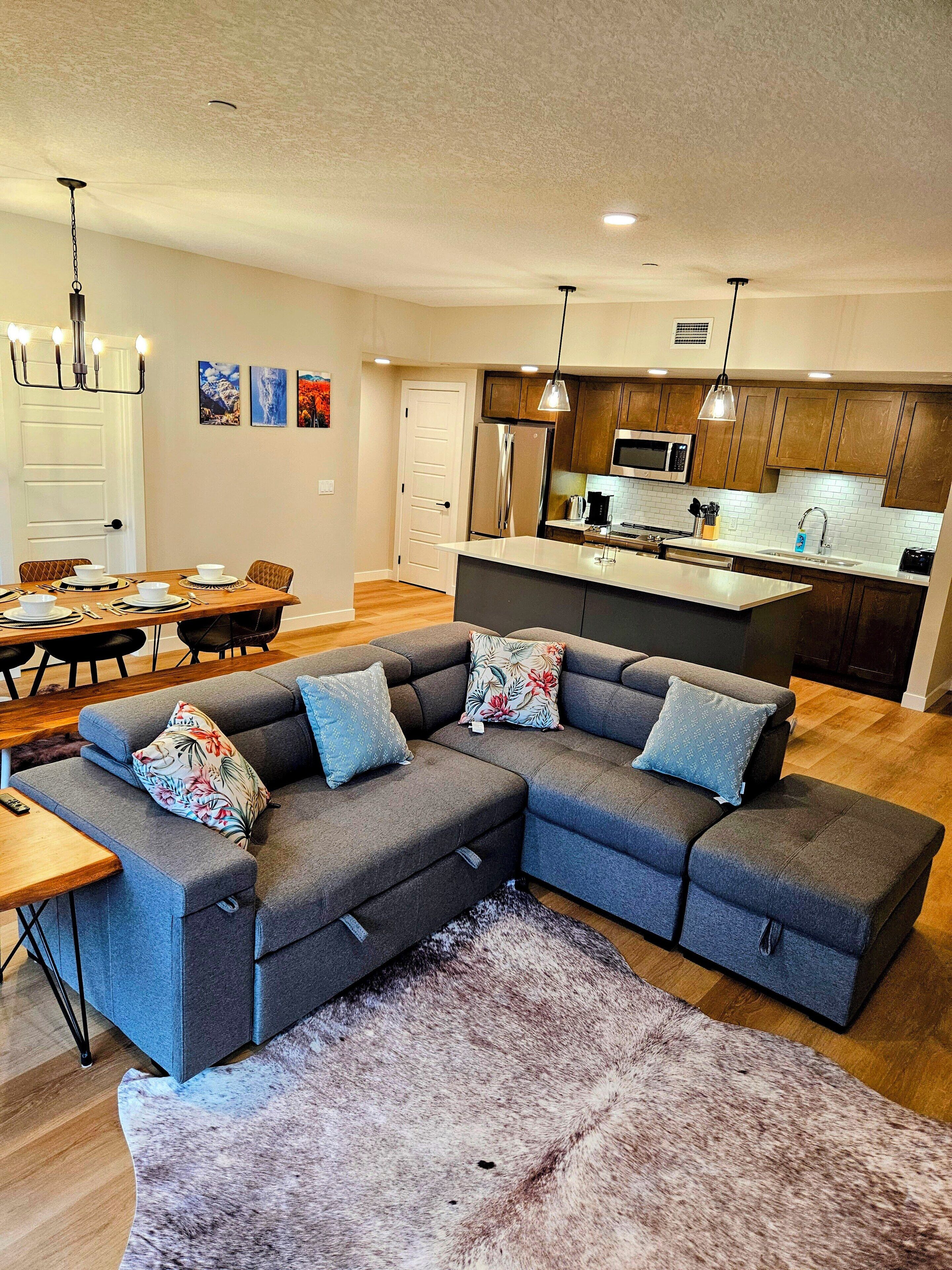 TV connectée, cheminée