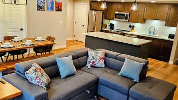 TV connectée, cheminée