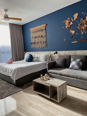 Desk, iron/ironing board, free WiFi, bed sheets