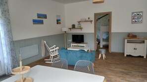 Living area - Quiet country cottage, close to the sea (Daubeuf-Serville)