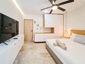 1 bedroom, iron/ironing board, free WiFi, bed sheets