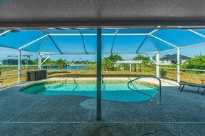 Una piscina climatizada