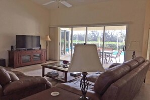 TV, DVD player