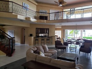 TV - This house is a 6 bedroom(s), 4.5 bathrooms, located in Port Charlotte, FL. (Port Charlotte)