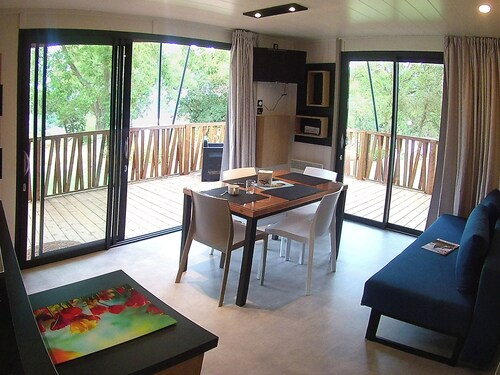 35m² fully-equipped chalet overlooking the Eure valley