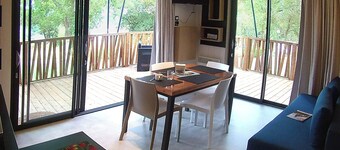 35m² fully-equipped chalet overlooking the Eure valley