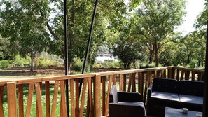 Property grounds - 35m² fully-equipped chalet overlooking the Eure valley (Villiers-le-Morhier)