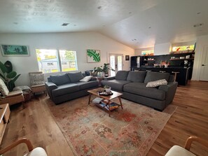Living area - Modern Backyard Casita (Bryan)