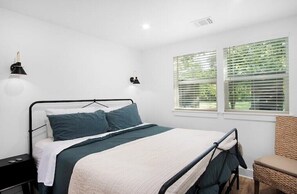 2 habitaciones, wifi gratis y ropa de cama 