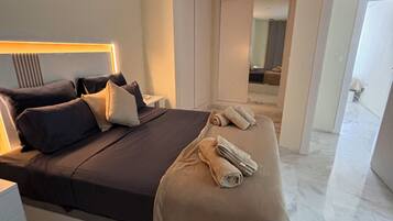 2 chambres, fer et planche Ă repasser, Wi-Fi gratuit, draps fournis