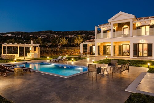 The Ionian Sea and Sunset View Villa