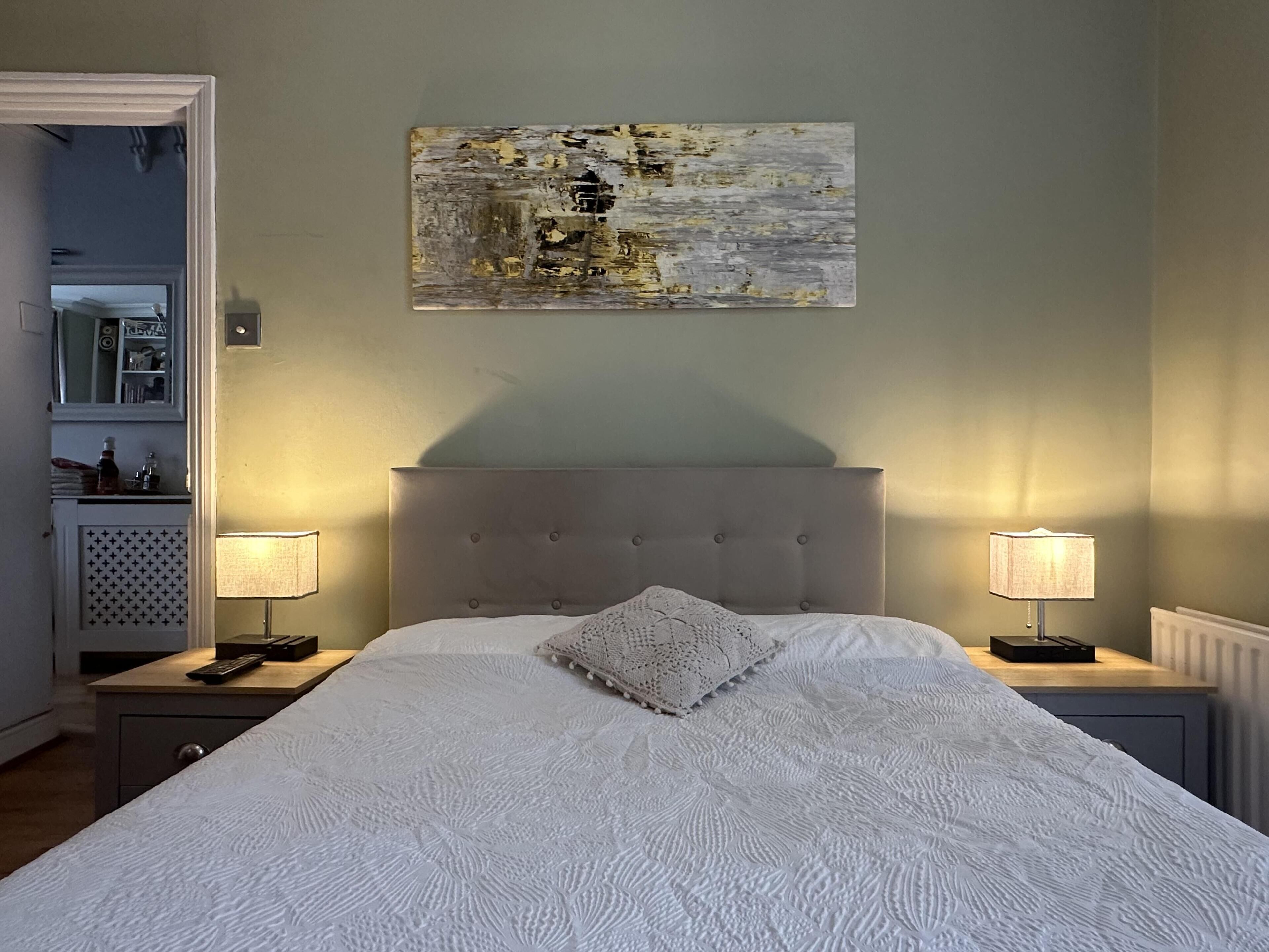 Casa | 2 dormitorios, escritorio, tabla de planchar con plancha y wifi gratis