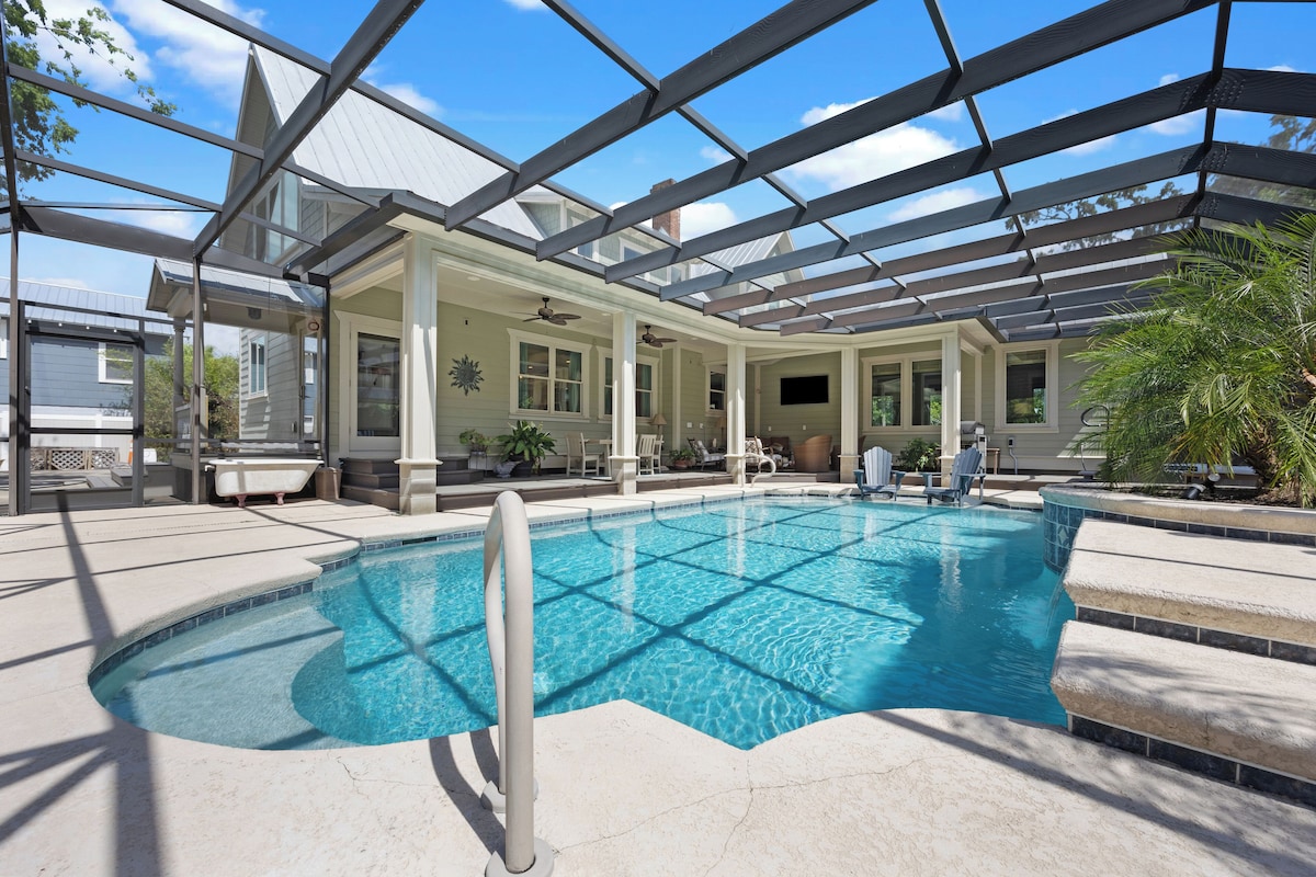 Photo 23 of Luxurious historic home with pool, parking, easy walk to downtown