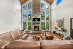 Interior - Your Family-Fun HQ w/Hot Tub, Firepit, 2 Gamerooms (Broken Bow)