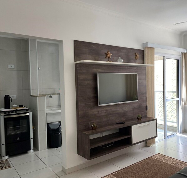 Interior - Thel Ubatuba - Apto 25/A, Monte Carlo - Praia Grande (Ubatuba)