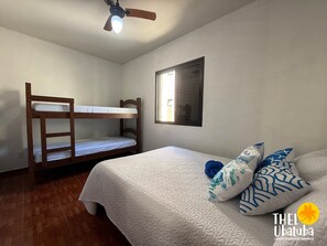 1 bedroom, Internet, bed sheets - Thel Ubatuba - 23/A, Ilha do Sol - Praia Grande (Ubatuba)