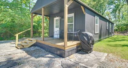 Close to Lake: Grove Cabin w/ Shared Fire Pit!