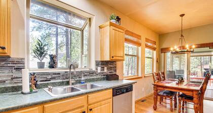 Walk to Rainbow Lake: Peaceful Cabin w/ Fire Pit