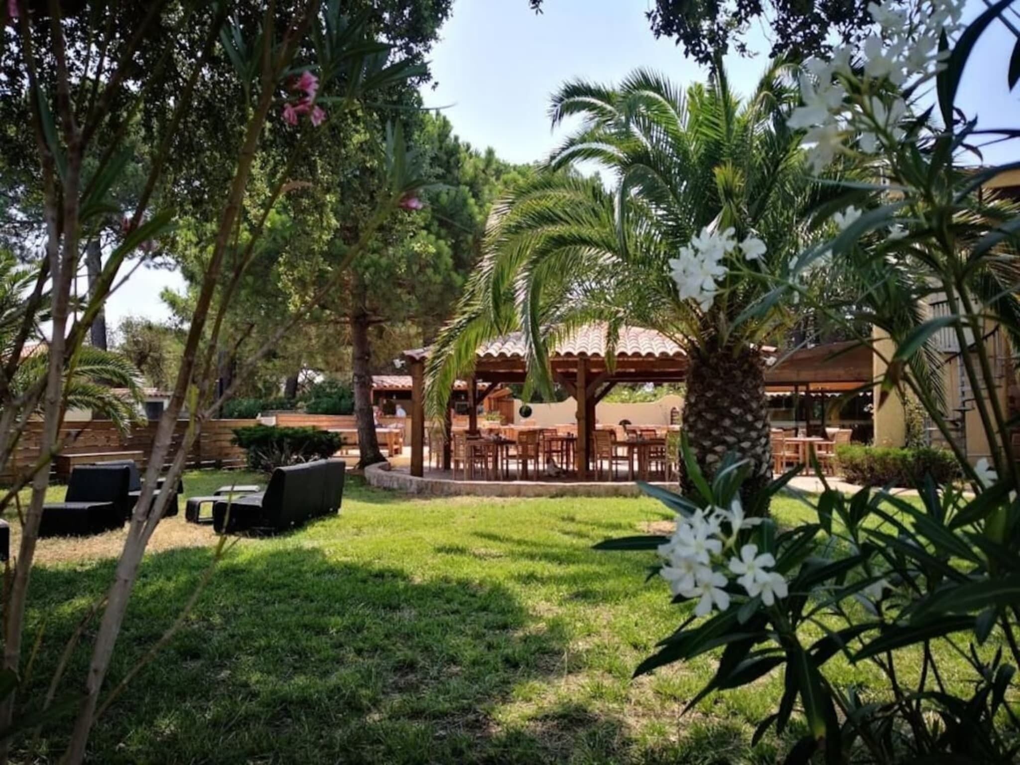 Enceinte de l’hébergement