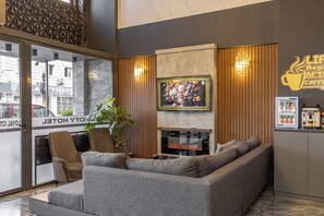 Blick von der Unterkunft