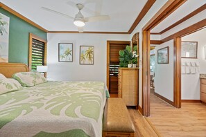 1 bedroom, in-room safe, desk, iron/ironing board