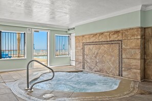 Spa - Sun, Sand & Serenity: Beachfront Condo with Pool & Hot Tub (Panama City Beach)